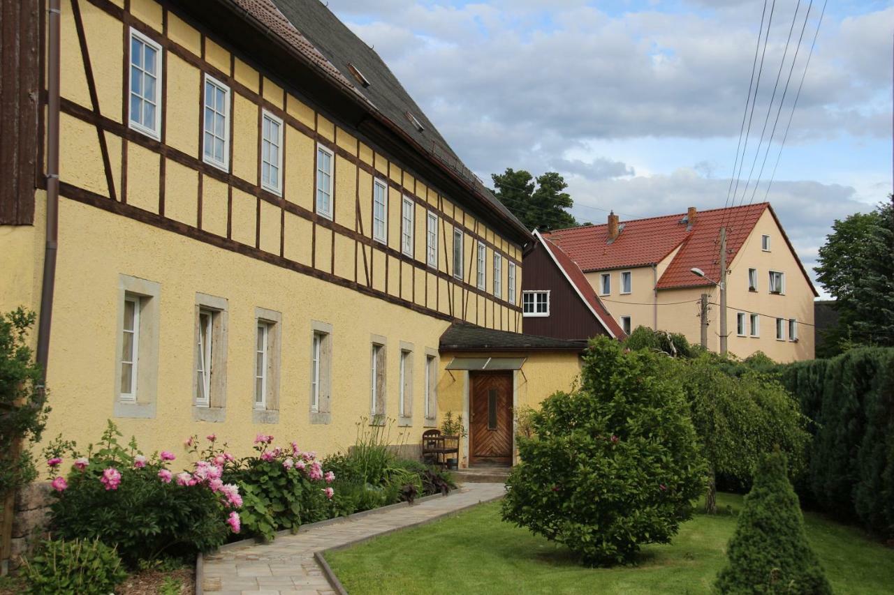 Ferienwohnung Ferienhof Cunnersdorf Kurort Gohrisch Exterior foto